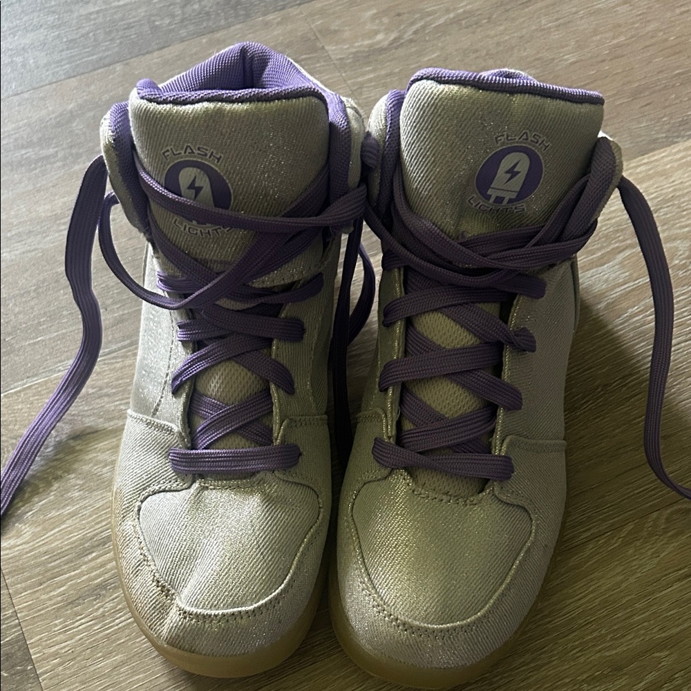 Flash Lightning High-Top Sneakers